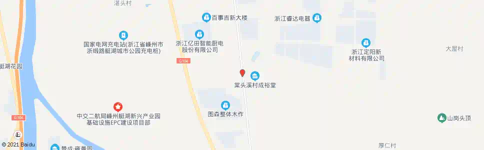 绍兴棠头溪_公交站地图_绍兴公交_妙搜公交查询2025