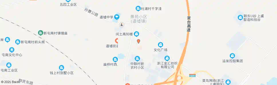 绍兴道墟卫生院_公交站地图_绍兴公交_妙搜公交查询2025
