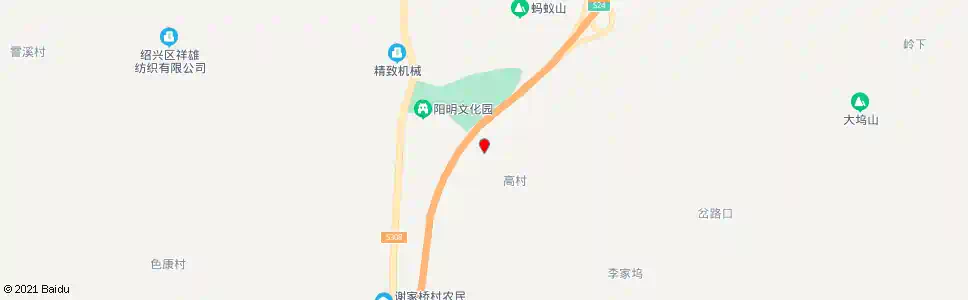绍兴仙暇山庄_公交站地图_绍兴公交_妙搜公交查询2025