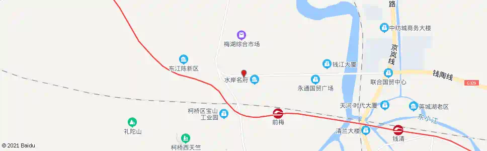 绍兴钱清公交站(梅盛布业)_公交站地图_绍兴公交_妙搜公交查询2025