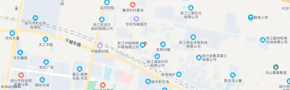 绍兴七色彩虹_公交站地图_绍兴公交_妙搜公交查询2025