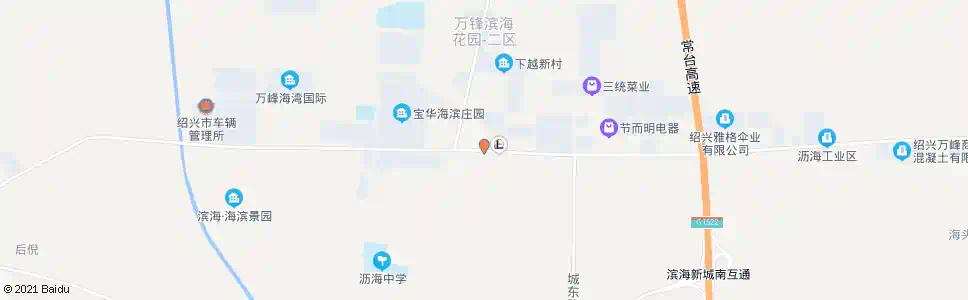 绍兴沥海_公交站地图_绍兴公交_妙搜公交查询2025