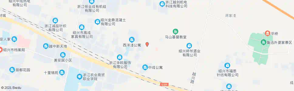 绍兴马山人民医院_公交站地图_绍兴公交_妙搜公交查询2025