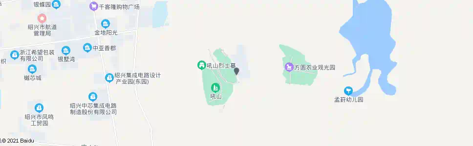 绍兴吼山后门_公交站地图_绍兴公交_妙搜公交查询2025