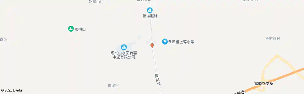绍兴上蒋_公交站地图_绍兴公交_妙搜公交查询2025