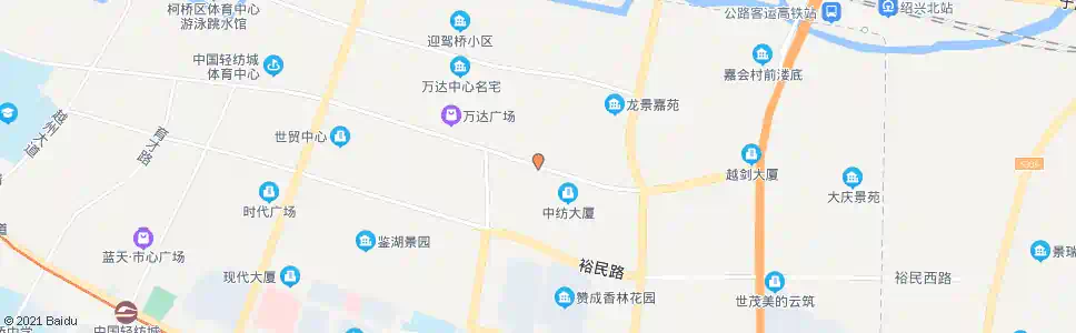 绍兴珠二村_公交站地图_绍兴公交_妙搜公交查询2025