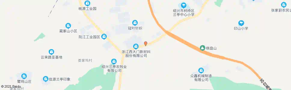 绍兴金宝利有限公司_公交站地图_绍兴公交_妙搜公交查询2025