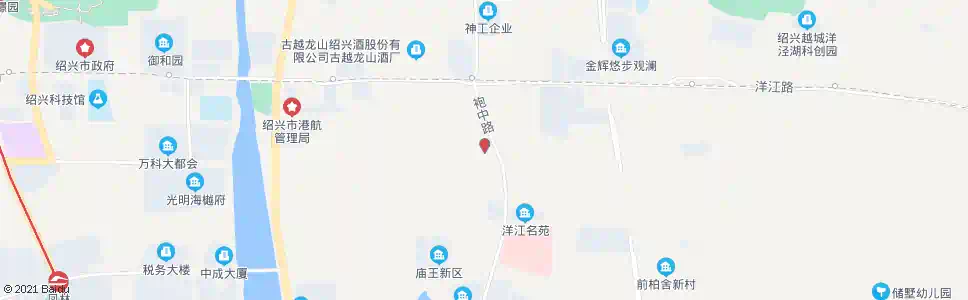 绍兴洋江村_公交站地图_绍兴公交_妙搜公交查询2025