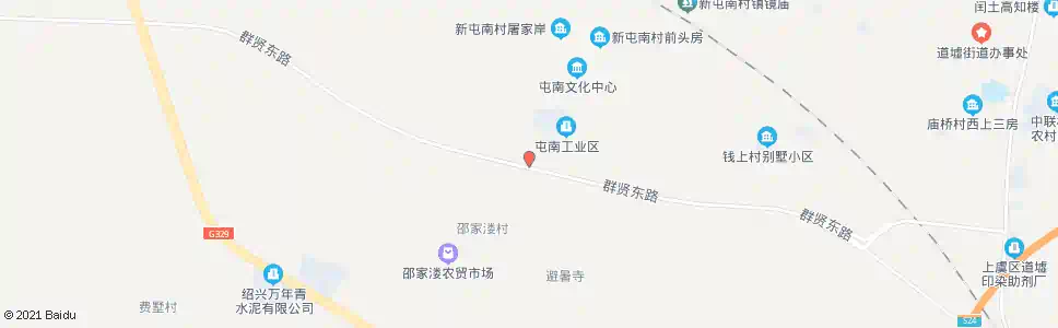 绍兴屯南路口_公交站地图_绍兴公交_妙搜公交查询2025