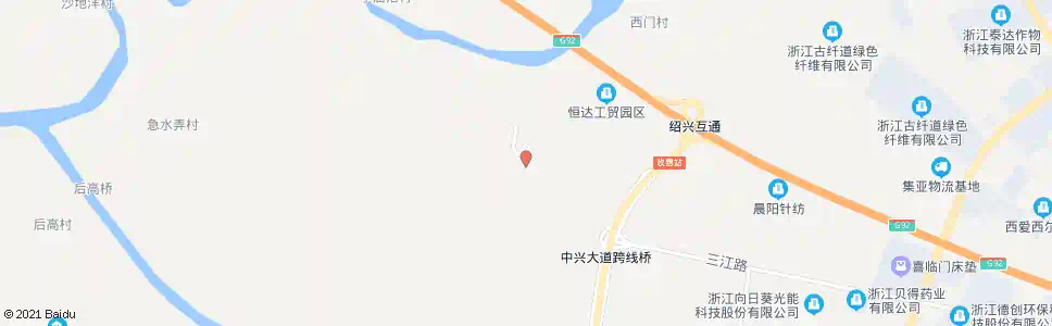 绍兴浙江庆茂_公交站地图_绍兴公交_妙搜公交查询2025