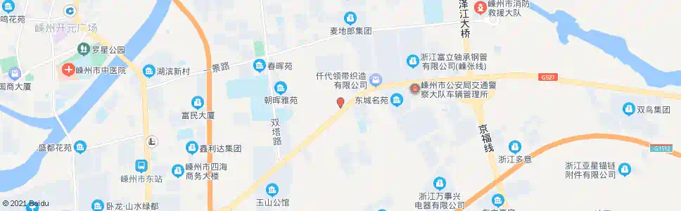 绍兴普田大道_公交站地图_绍兴公交_妙搜公交查询2025