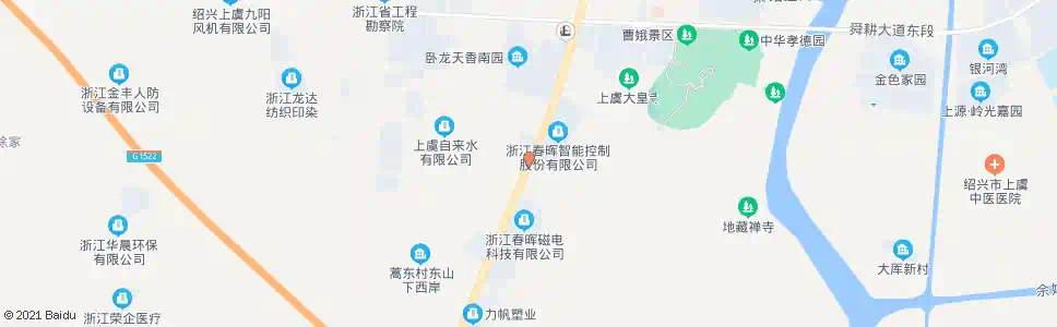 绍兴严村路口_公交站地图_绍兴公交_妙搜公交查询2025
