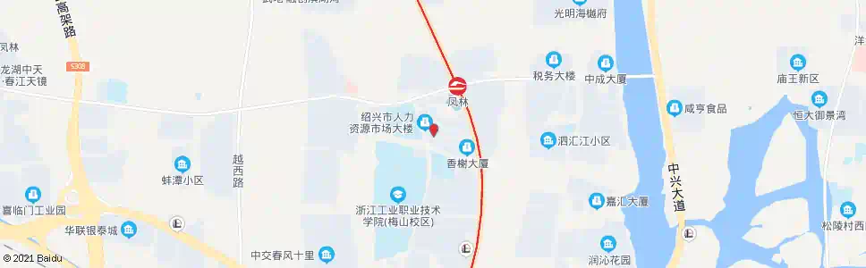 绍兴人力资源市场_公交站地图_绍兴公交_妙搜公交查询2025