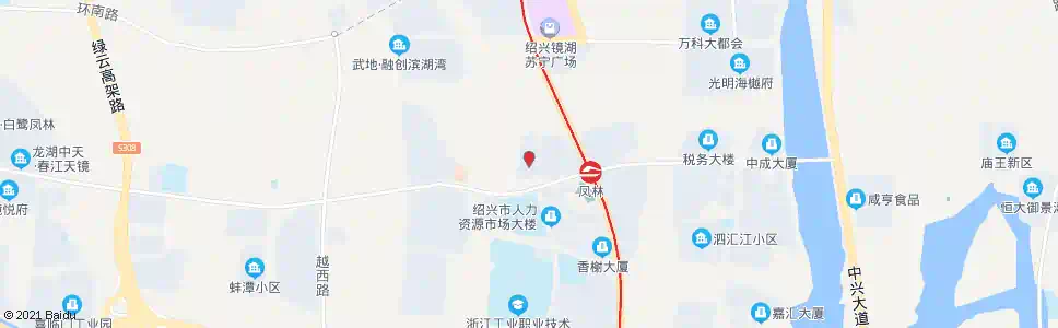 绍兴御花园_公交站地图_绍兴公交_妙搜公交查询2025