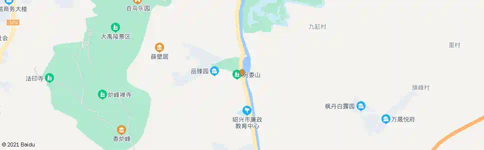 绍兴宛委山_公交站地图_绍兴公交_妙搜公交查询2025