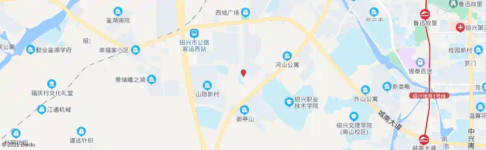 绍兴府山新村_公交站地图_绍兴公交_妙搜公交查询2025