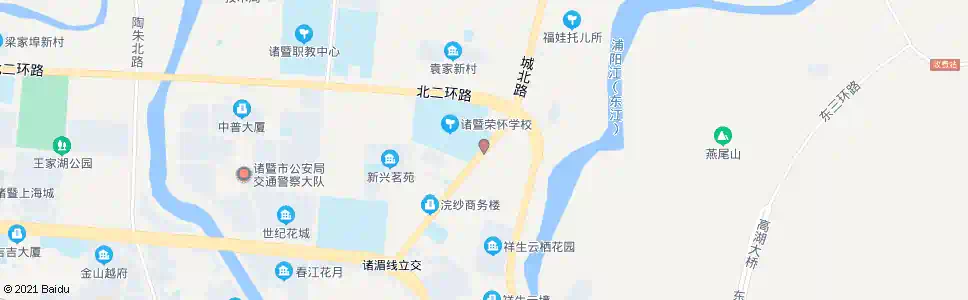 绍兴荣怀中学_公交站地图_绍兴公交_妙搜公交查询2025
