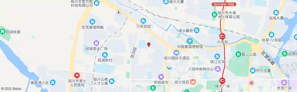 绍兴绍兴蕺山外国语学校(绍外)_公交站地图_绍兴公交_妙搜公交查询2025