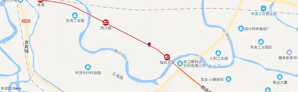 绍兴万绣路口_公交站地图_绍兴公交_妙搜公交查询2025