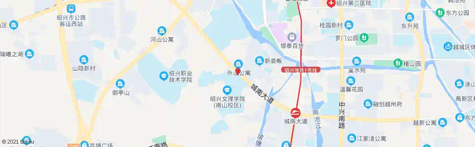 绍兴县交通局宿舍_公交站地图_绍兴公交_妙搜公交查询2025
