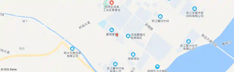 绍兴碧海家园_公交站地图_绍兴公交_妙搜公交查询2025