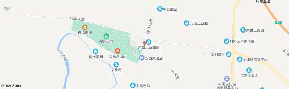 绍兴安昌人民医院_公交站地图_绍兴公交_妙搜公交查询2025