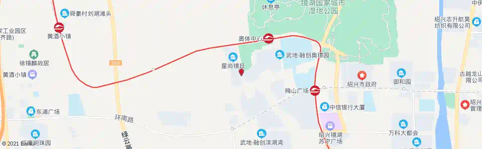 绍兴洛江路口_公交站地图_绍兴公交_妙搜公交查询2025