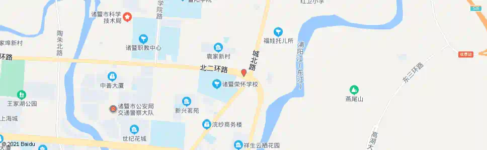 绍兴袁家(北二环路)_公交站地图_绍兴公交_妙搜公交查询2025
