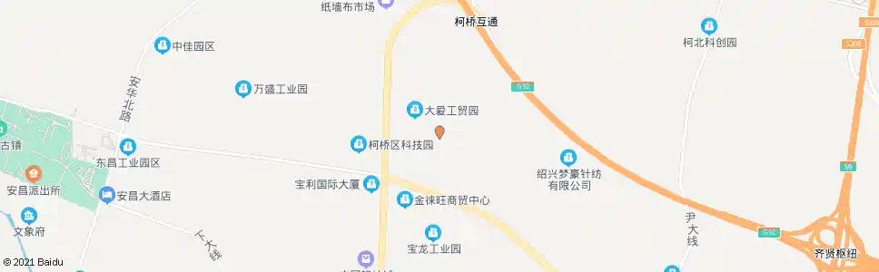 绍兴华强集团_公交站地图_绍兴公交_妙搜公交查询2025