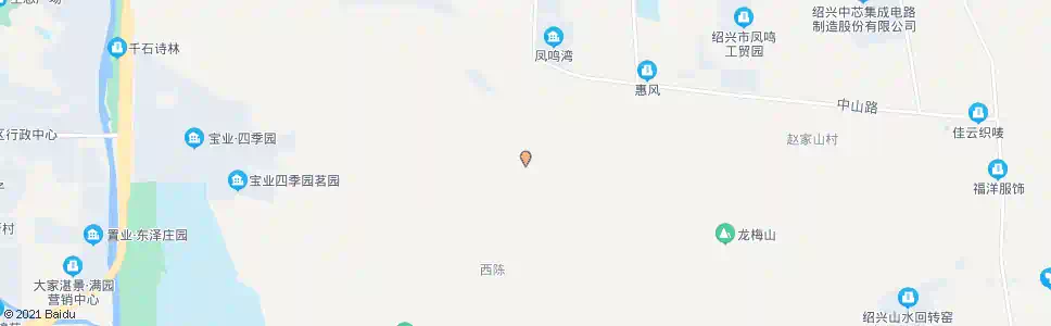 绍兴章家寺_公交站地图_绍兴公交_妙搜公交查询2025