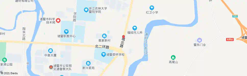 绍兴袁家(城北路)_公交站地图_绍兴公交_妙搜公交查询2025