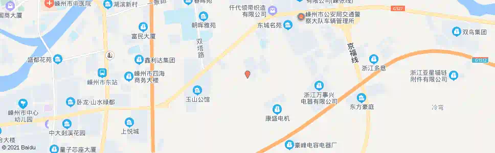 绍兴藕塘边开发区叉口_公交站地图_绍兴公交_妙搜公交查询2025