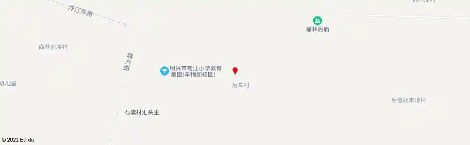 绍兴车一村_公交站地图_绍兴公交_妙搜公交查询2025
