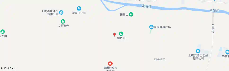 绍兴甑底山村_公交站地图_绍兴公交_妙搜公交查询2025