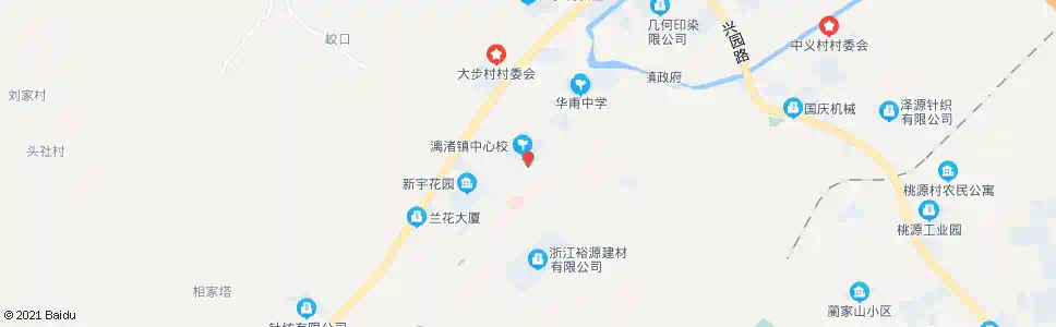 绍兴漓渚镇中心小学_公交站地图_绍兴公交_妙搜公交查询2025