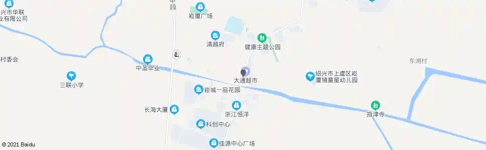 绍兴崧厦医院_公交站地图_绍兴公交_妙搜公交查询2025