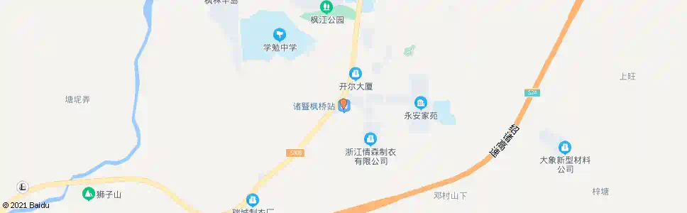 绍兴枫桥新汽车站(步森大道)_公交站地图_绍兴公交_妙搜公交查询2025