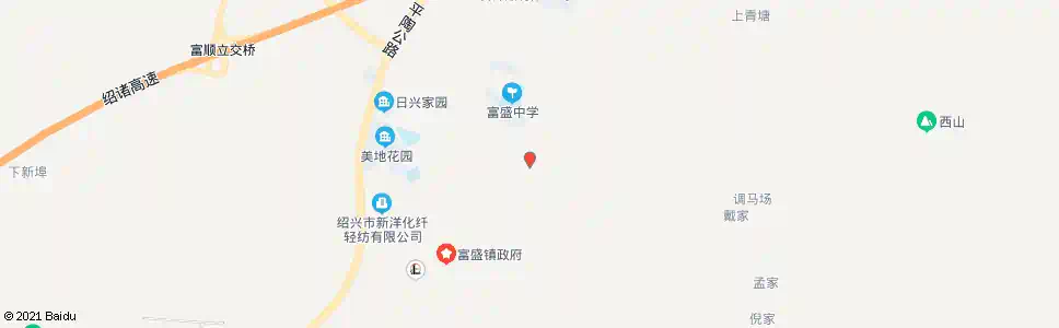 绍兴富盛公交站_公交站地图_绍兴公交_妙搜公交查询2025