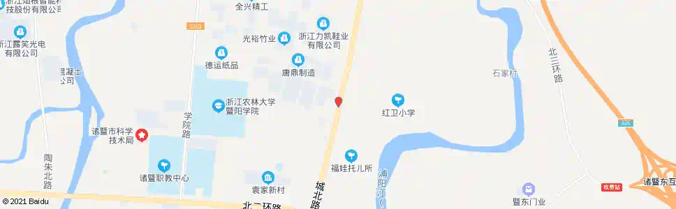 绍兴上村_公交站地图_绍兴公交_妙搜公交查询2025