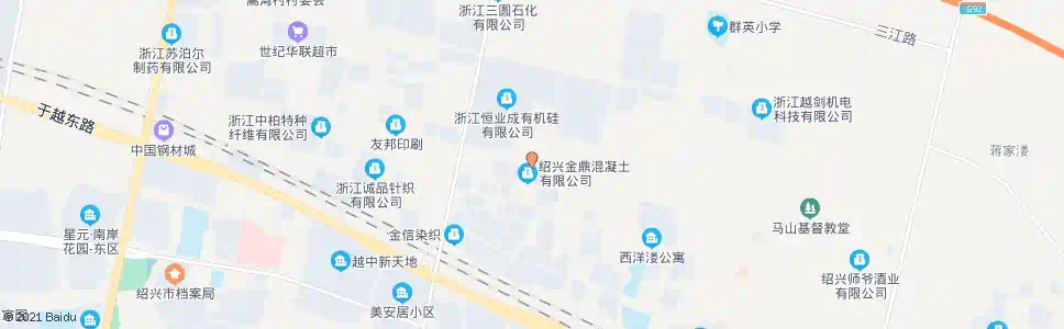 绍兴陶家埭_公交站地图_绍兴公交_妙搜公交查询2025