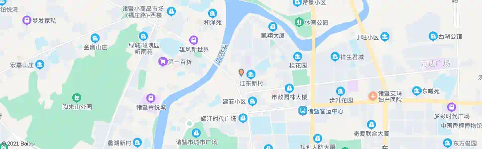 绍兴江东新村_公交站地图_绍兴公交_妙搜公交查询2025