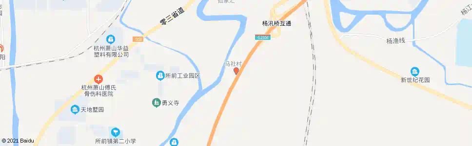 绍兴马社_公交站地图_绍兴公交_妙搜公交查询2025
