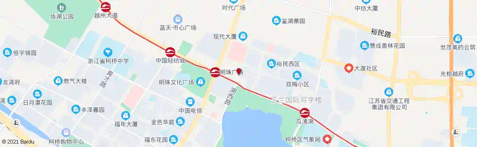 绍兴汇金国际_公交站地图_绍兴公交_妙搜公交查询2025
