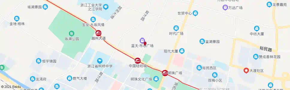 绍兴华联国际商贸城(天虹商场)_公交站地图_绍兴公交_妙搜公交查询2025