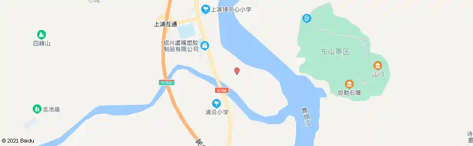 绍兴小江村口_公交站地图_绍兴公交_妙搜公交查询2025