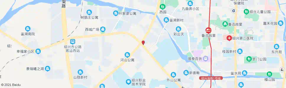 绍兴河山桥_公交站地图_绍兴公交_妙搜公交查询2025
