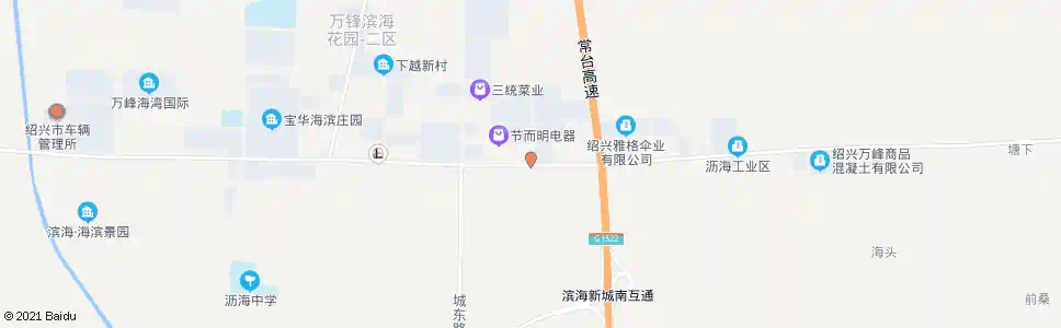 绍兴沥海工业区_公交站地图_绍兴公交_妙搜公交查询2025