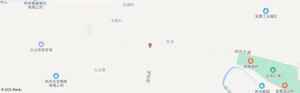绍兴华星路口_公交站地图_绍兴公交_妙搜公交查询2025