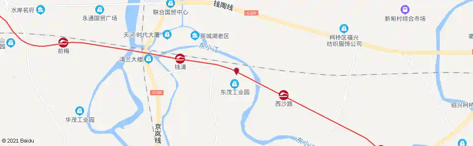 绍兴东茂织造_公交站地图_绍兴公交_妙搜公交查询2025