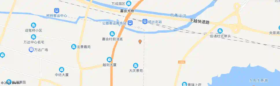 绍兴立岱村(成家坂)_公交站地图_绍兴公交_妙搜公交查询2025